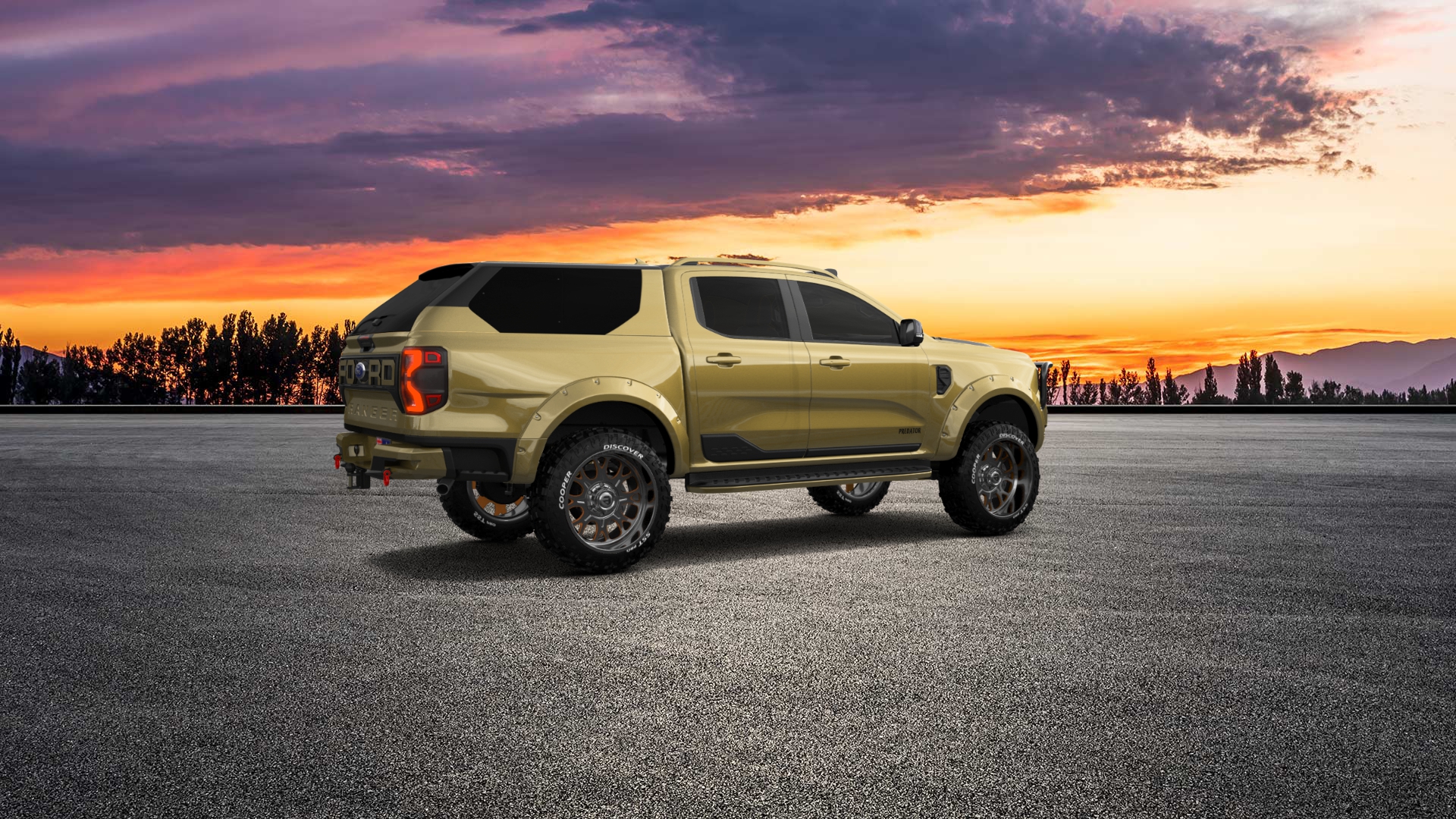 Ford Ranger 4 Door pickup truck 2022