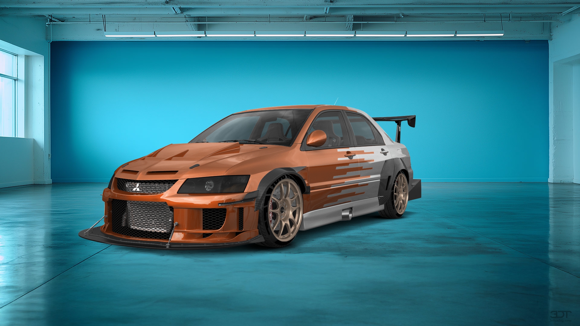 Mitsubishi Lancer Evo IX 4 Door Saloon 2005 tuning