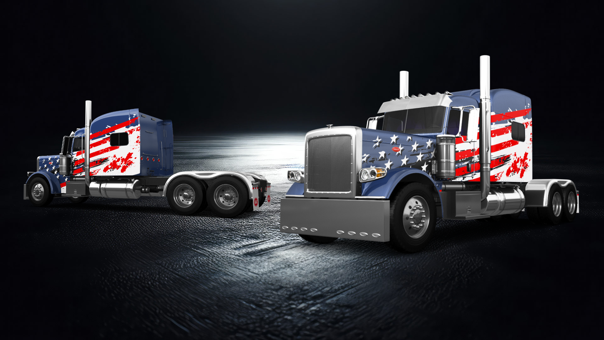 Peterbilt 389 Sleeper Cab Truck 2016