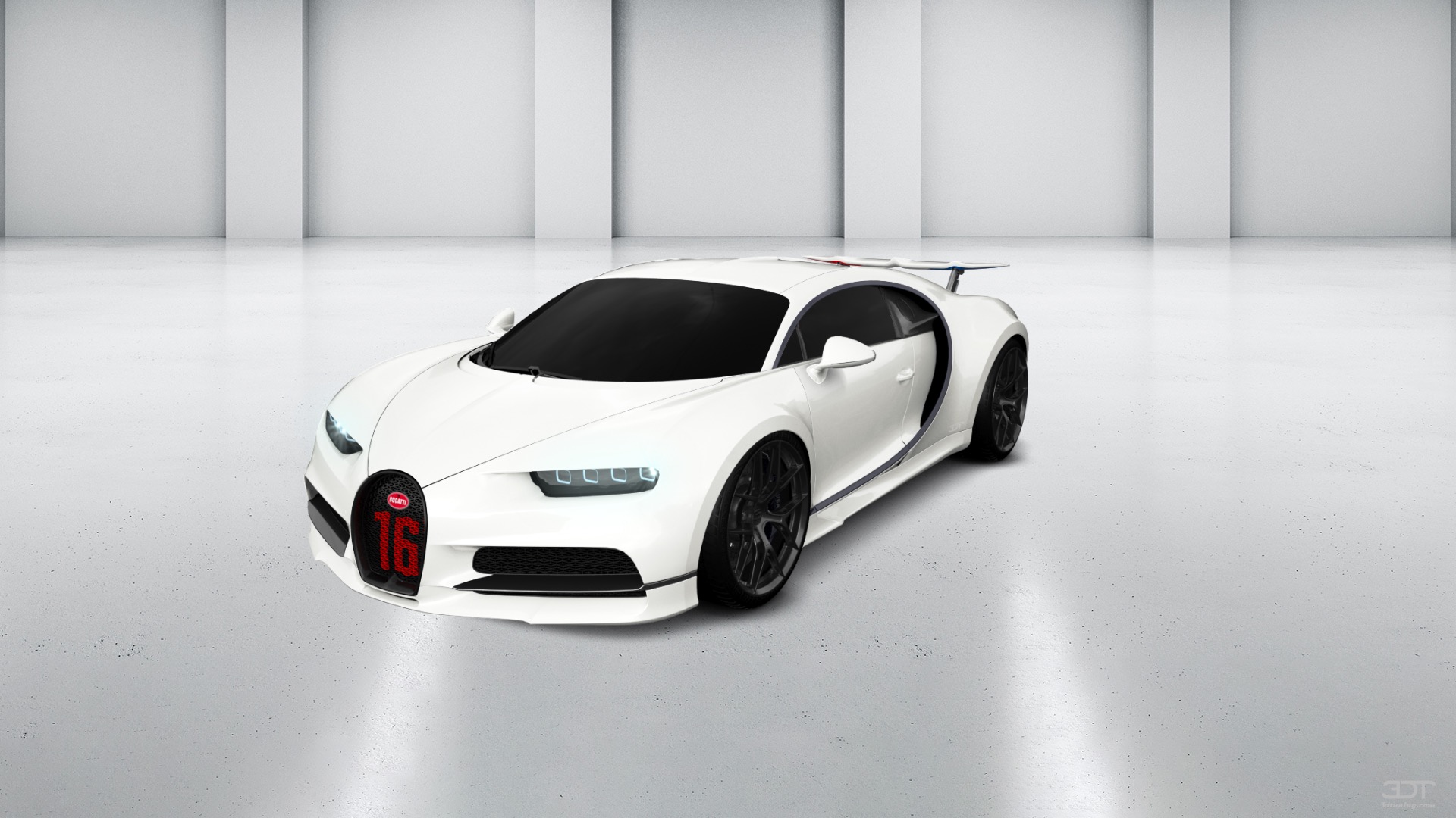 Bugatti Chiron 2 Door Coupe 2016 tuning