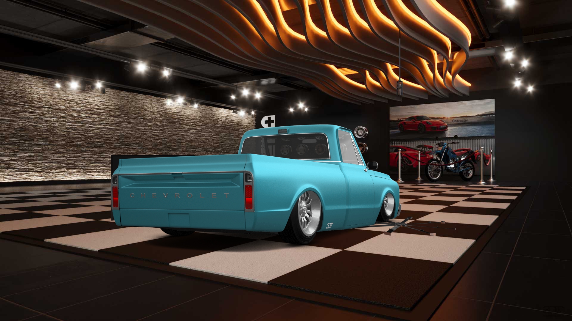 Chevrolet C-10 Cheyenne 2 Door pickup truck 1972