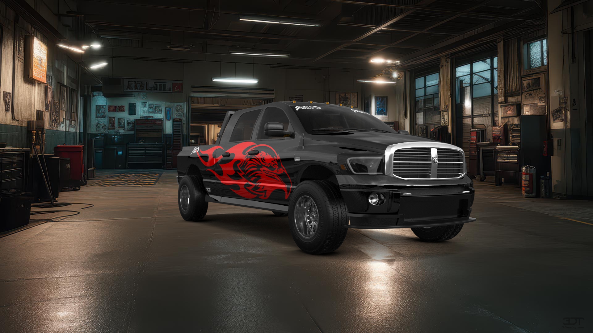 Dodge Ram 2500 4 Door pickup truck 2007 tuning