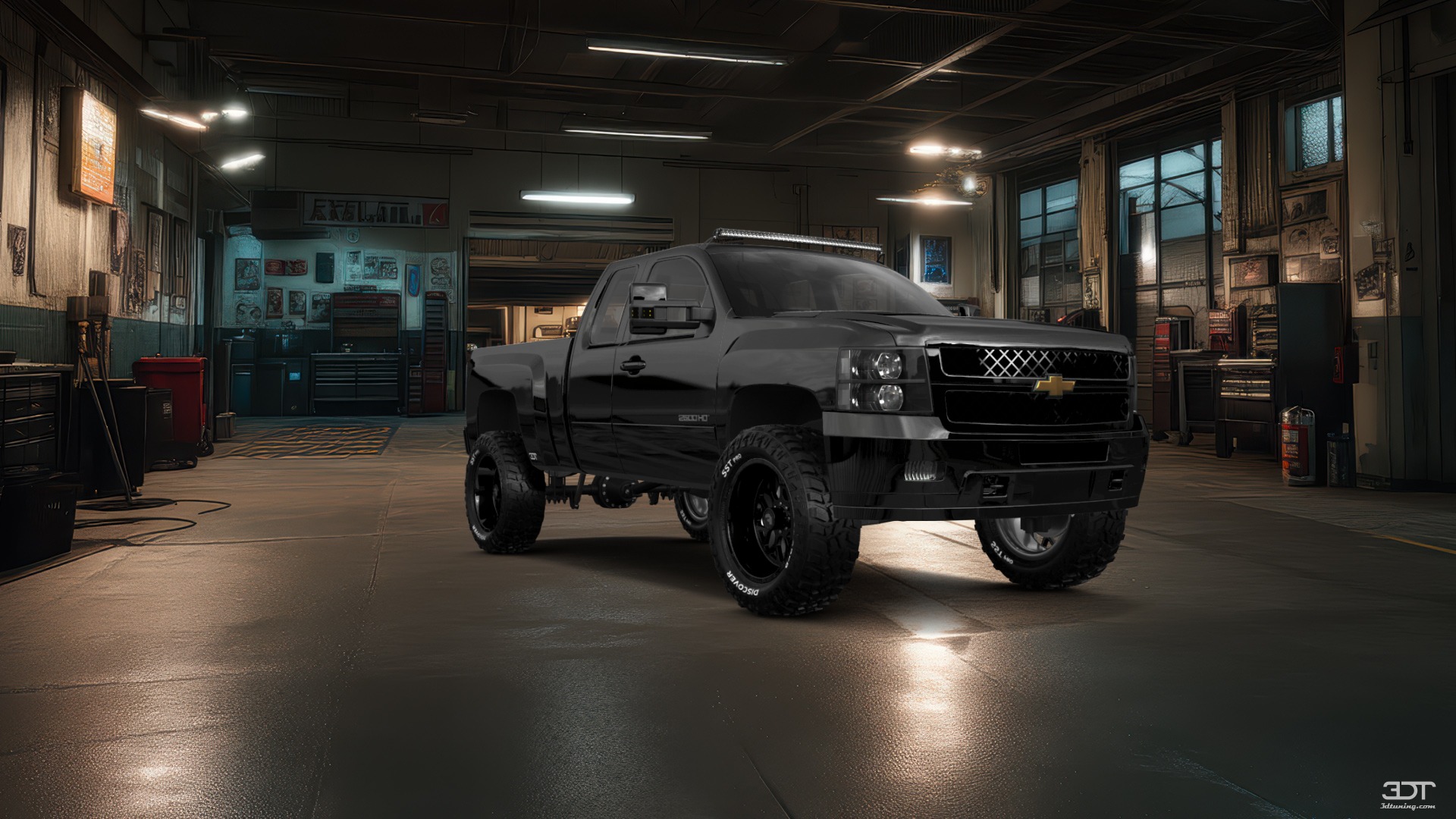 Chevrolet Silverado 2500 HD Extended Cab Pickup Truck 2007 tuning