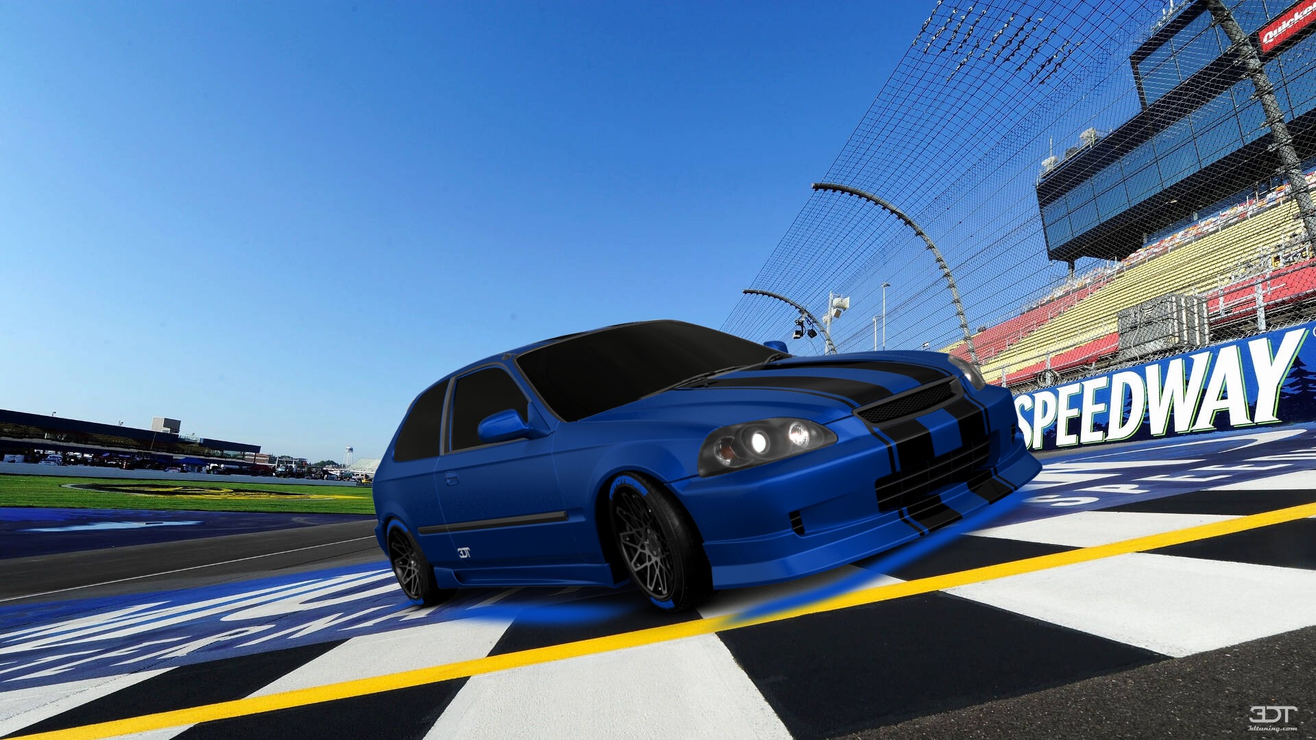 Honda Civic 3 Door Hatchback 1997 tuning