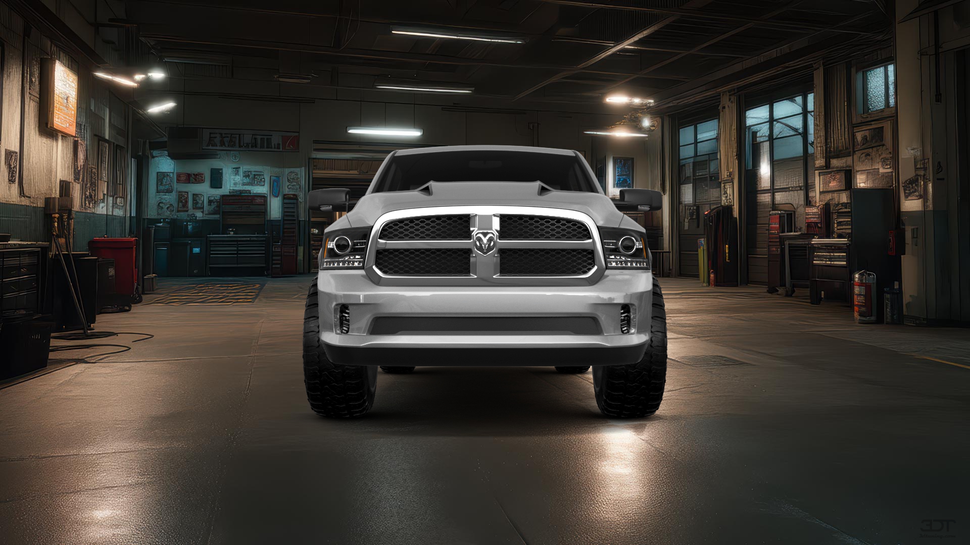 Dodge Ram 1500 6.4 ft box 4 Door pickup truck 2013 tuning
