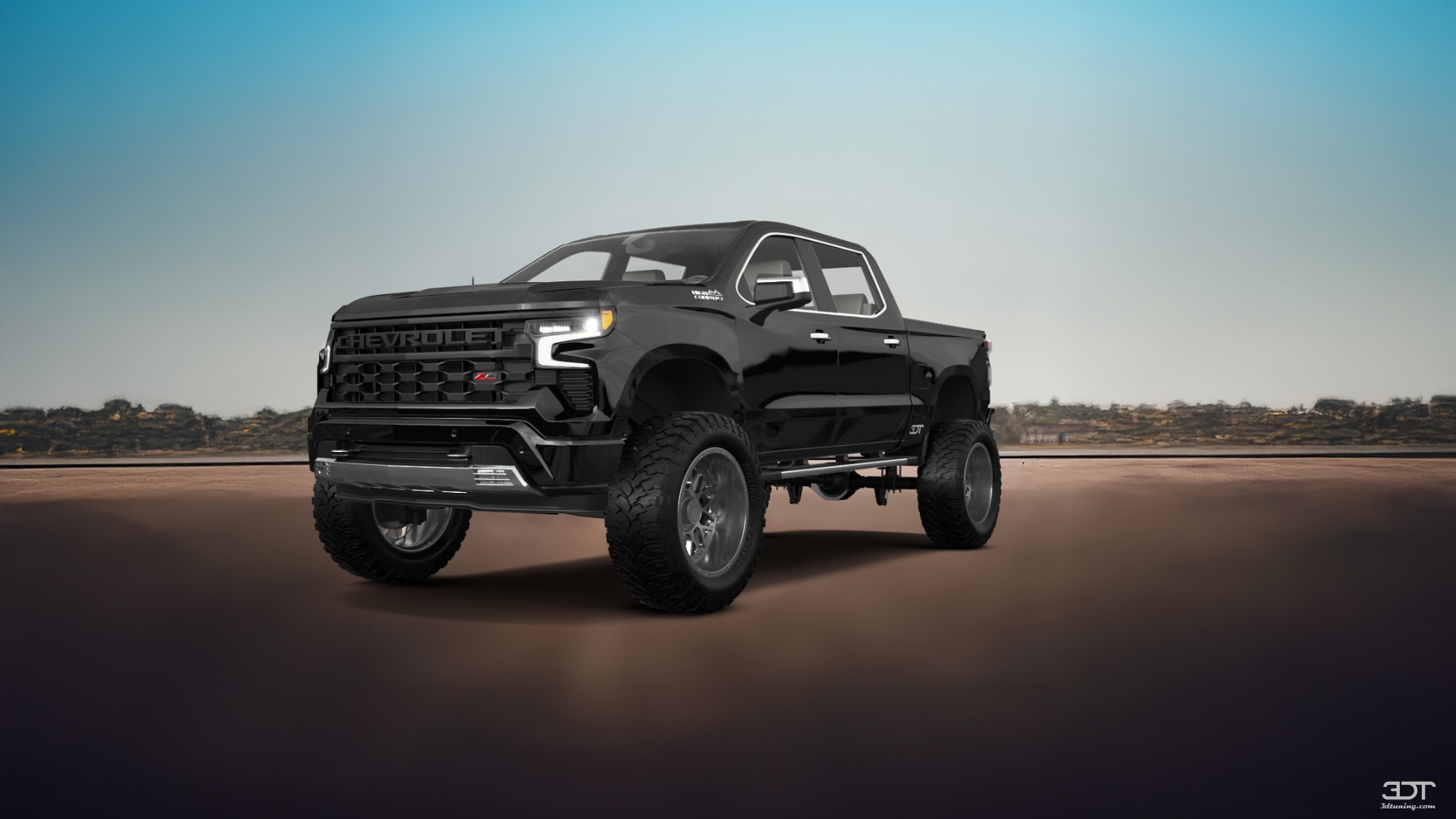 Chevrolet Silverado 1500 Crew Cab 5.8 ft box 4 Door pickup truck 2023 tuning