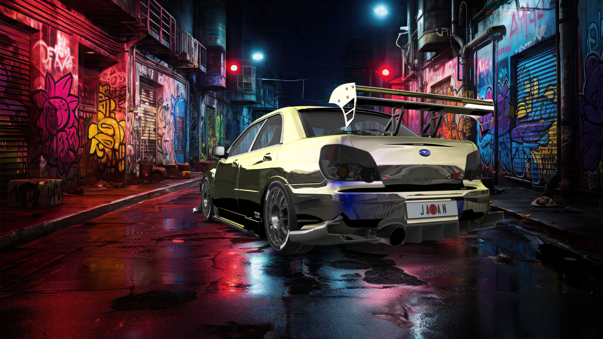 Subaru Impreza S204 4 Door Saloon 2006 tuning