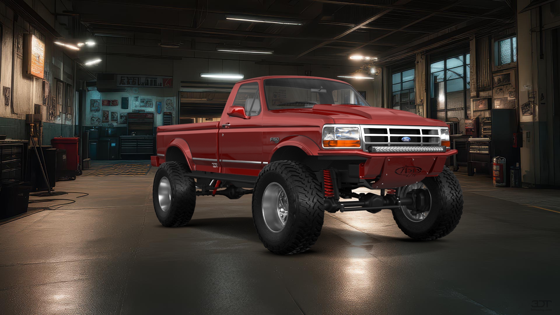 Ford F-150 Regular Cab 2 Door pickup truck 1992 tuning