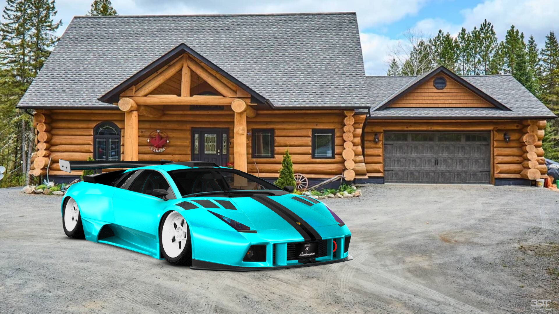 Lamborghini Murcielago 2 Door Coupe 2001 tuning