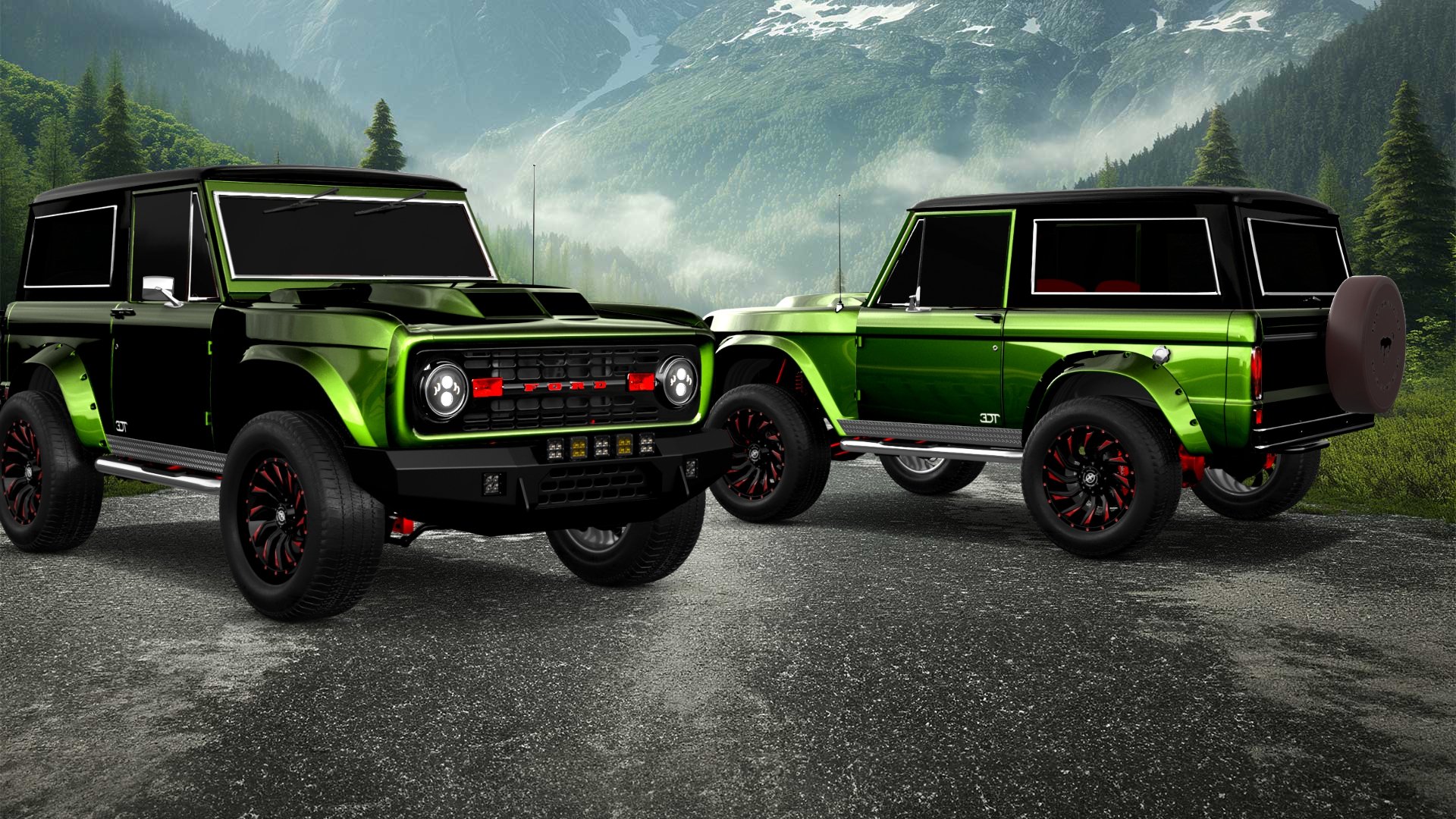Ford Bronco 3 Door SUV 1965