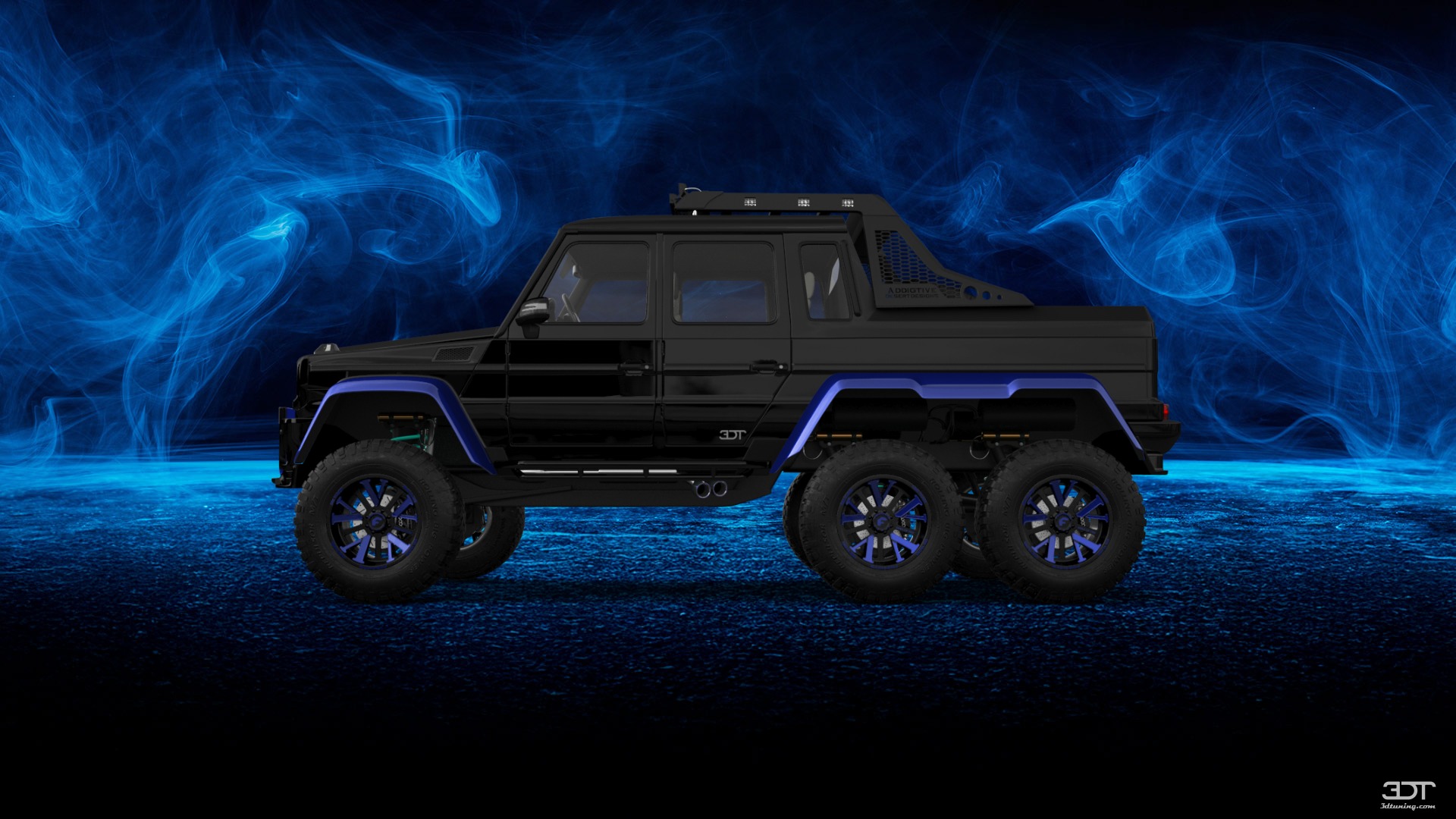 Mercedes G 63 AMG 6x6 4 Door pickup truck 2013 tuning