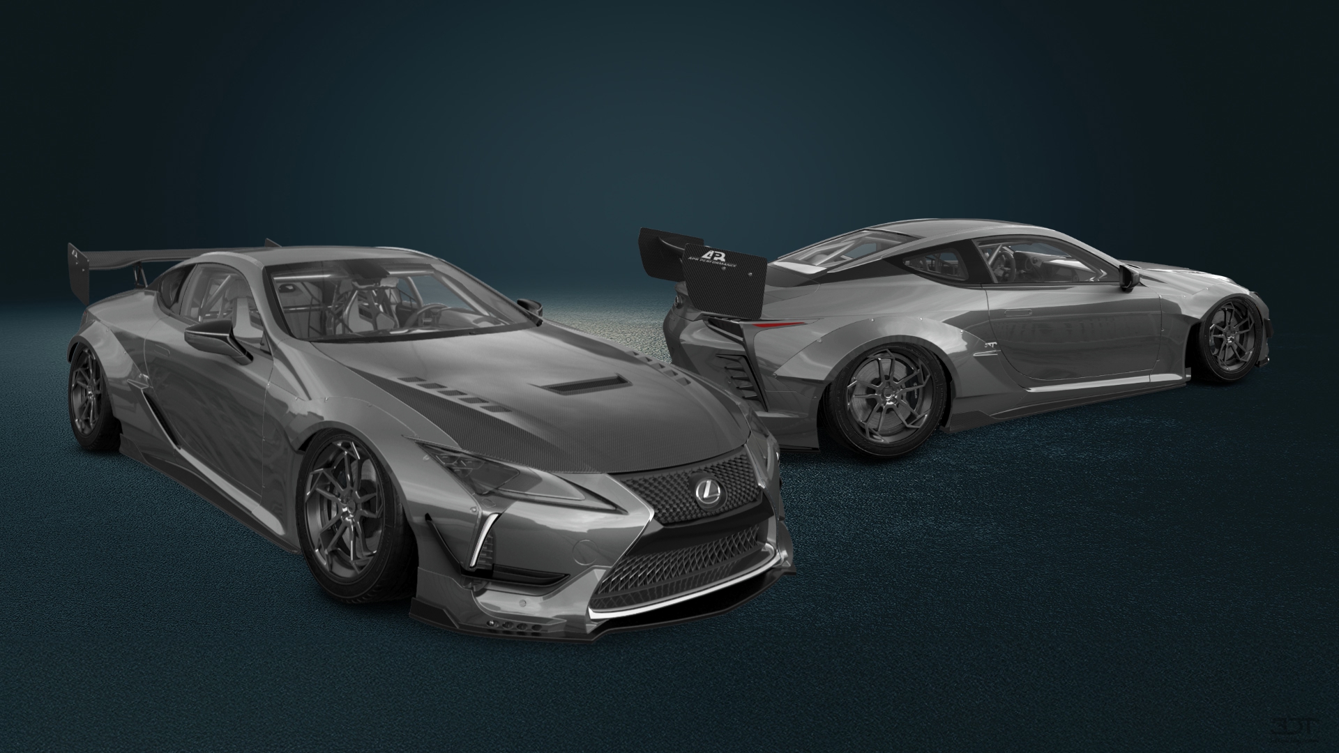 Lexus LC500 2 door fastback coupe 2017 tuning