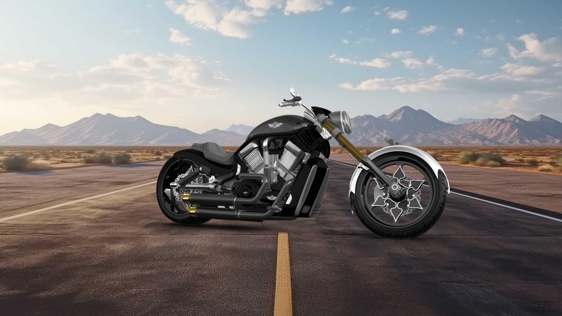 Harley-Davidson Custom Chopper Cruiser 2011