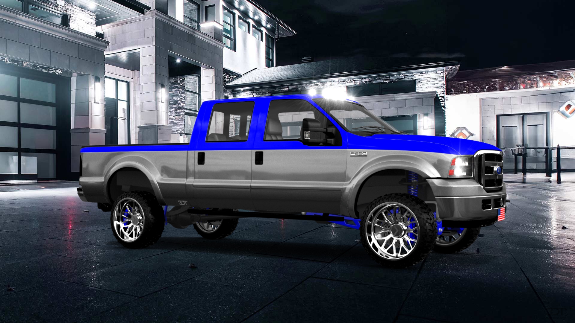 Ford F-250 Crew Cab 4 Door pickup truck 1999