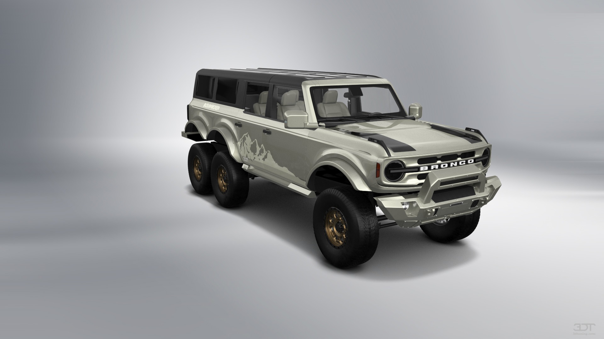 Ford Bronco 6X6 4 Door pickup truck 2021