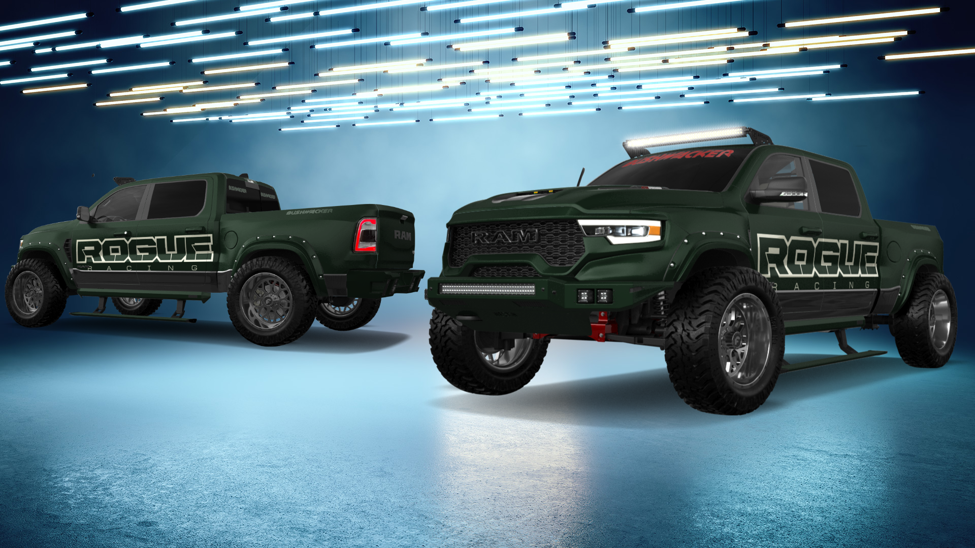 Dodge Ram 1500 TRX 4 Door pickup truck 2021