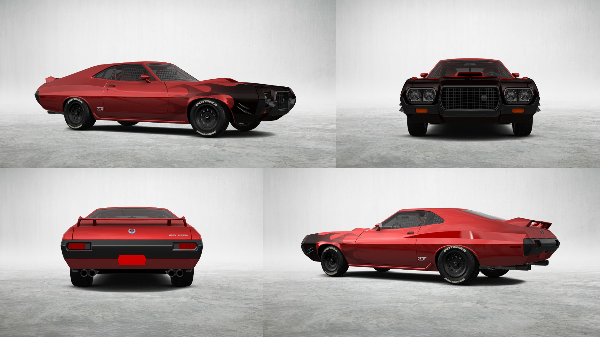 Ford Gran Torino Sport 2 Door Hardtop 1972 tuning