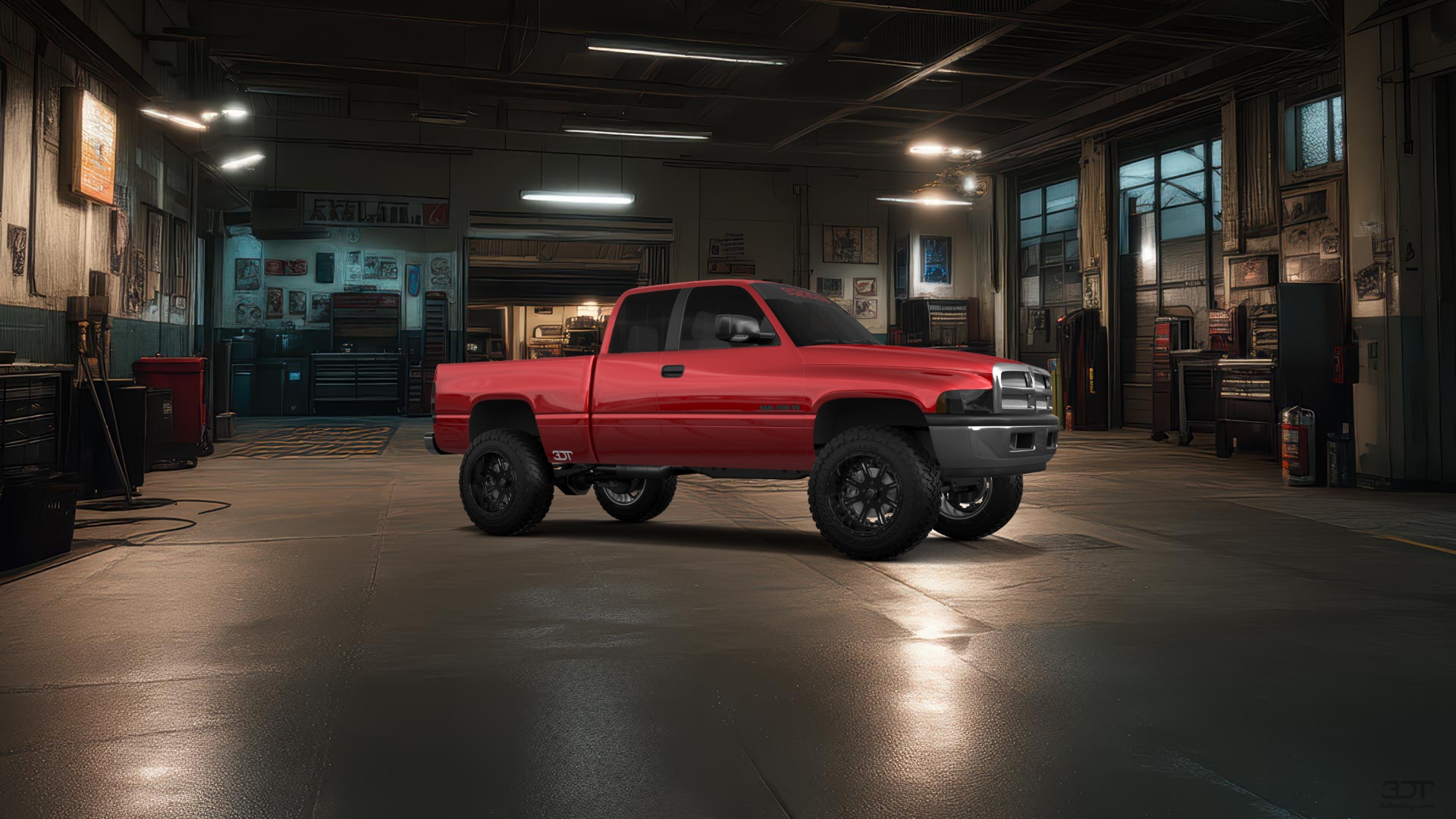 Dodge Ram 1500 Club Cab Pickup Truck 1999 tuning