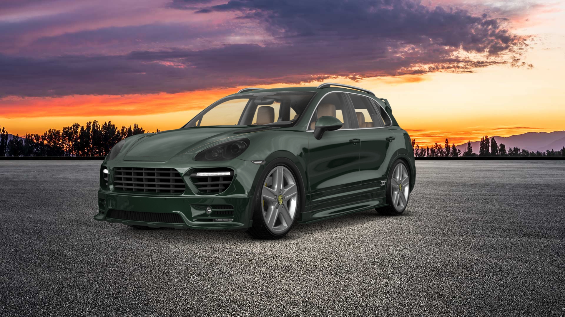 Porsche Cayenne Luxury SUV 2012 tuning