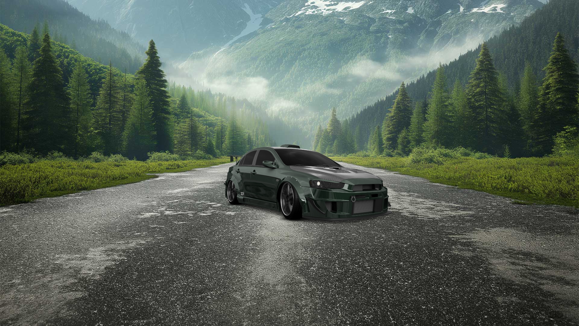 Mitsubishi Lancer Evolution X Sedan 2008 tuning