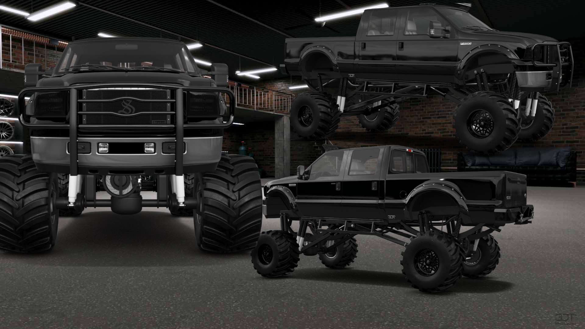 Ford F-250 Crew Cab 4 Door pickup truck 1999 tuning