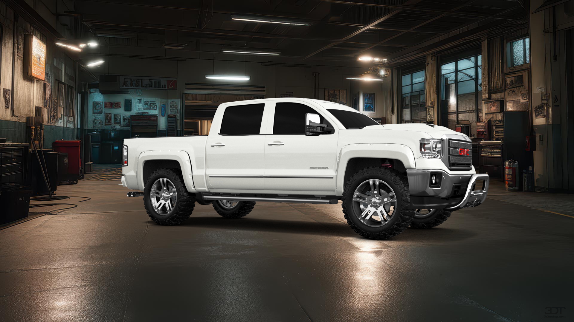 GMC Sierra 4 Door pickup truck 2014 tuning