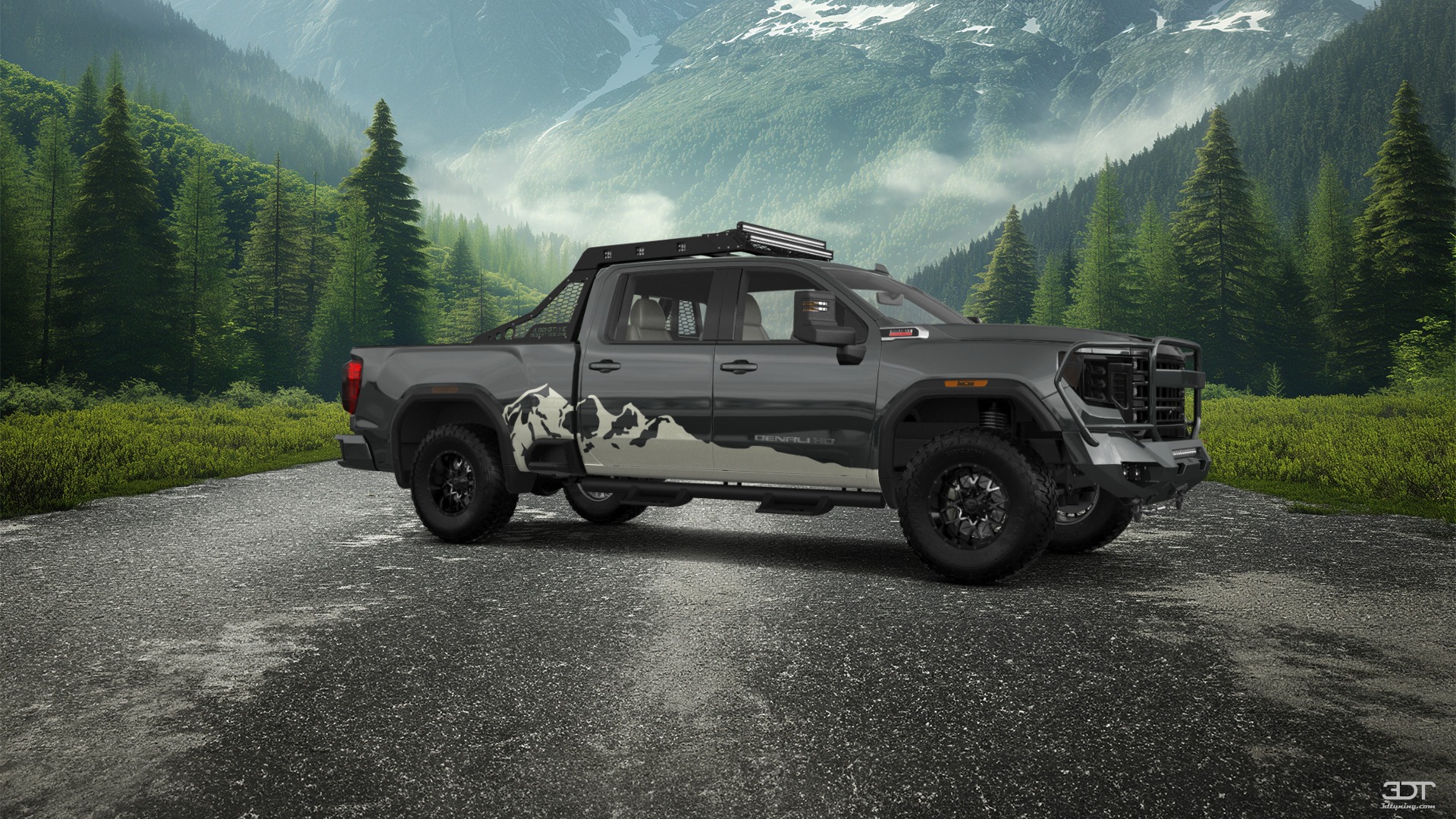 GMC Sierra 2500 HD 4 Door pickup truck 2020 tuning