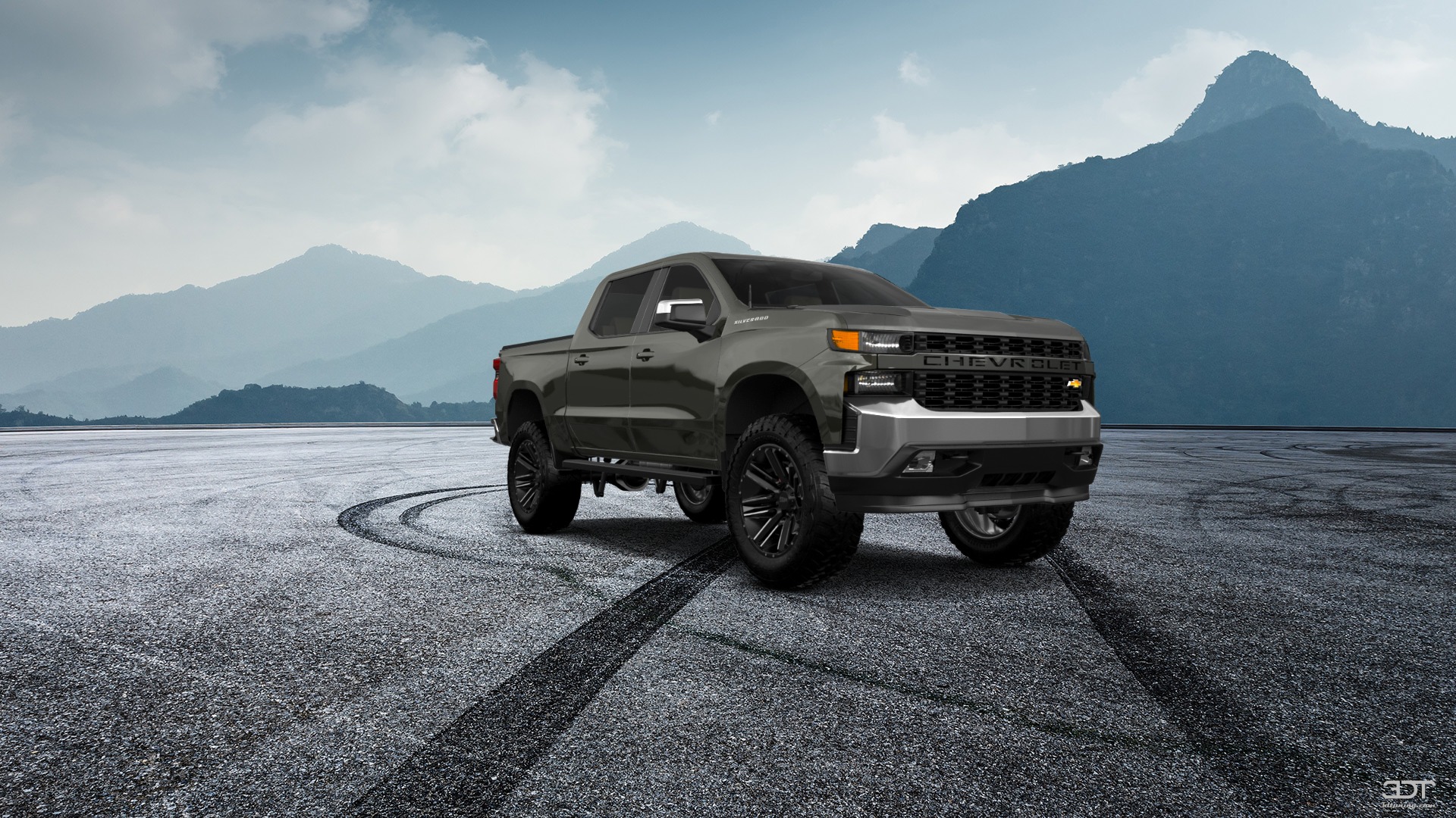 Chevrolet Silverado 1500 4 Door pickup truck 2019 tuning
