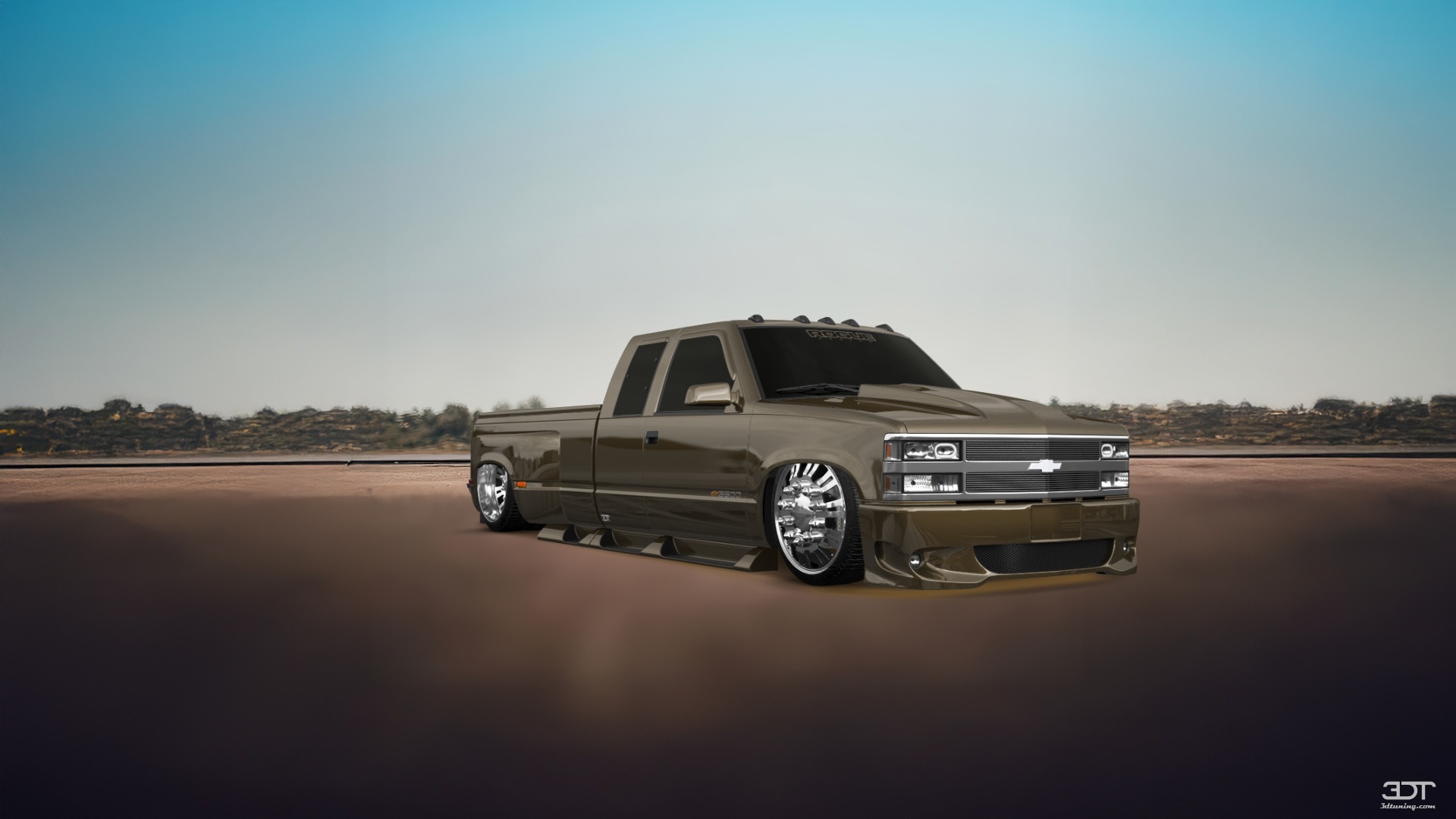 Chevrolet K3500 Extended Cab Pickup Truck 1988 tuning