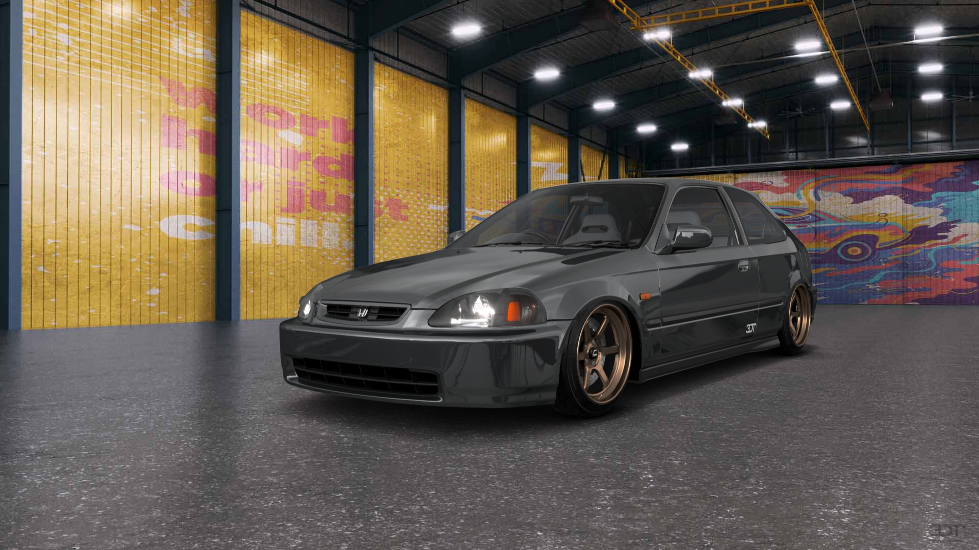 Honda Civic 3 Door Hatchback 1997 tuning