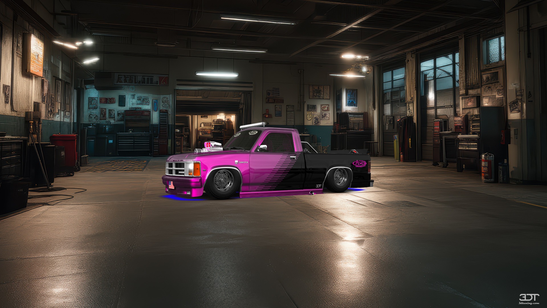 Dodge Dakota Regular Cab 2 Door pickup truck 1987 tuning