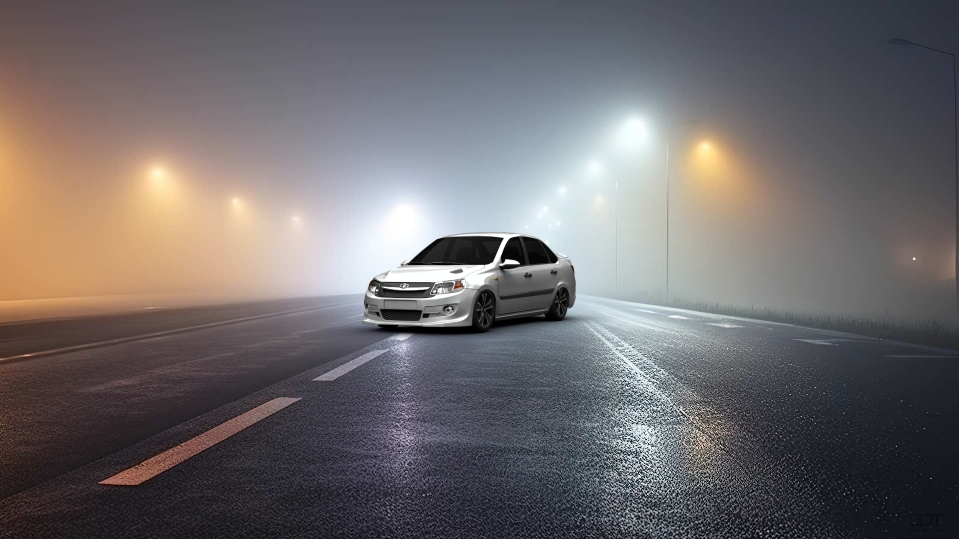 Lada Granta Sport sedan 2012 tuning