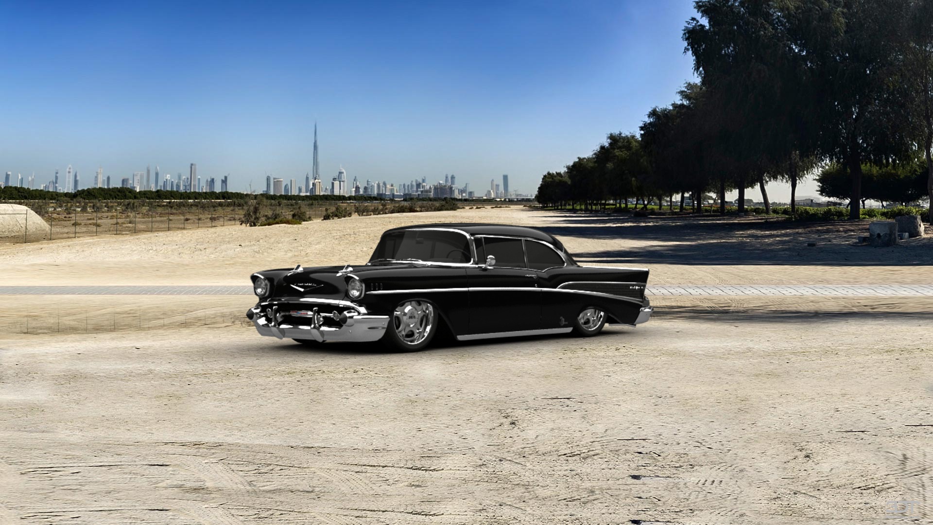 Chevrolet Bel Air Coupe 1957 tuning
