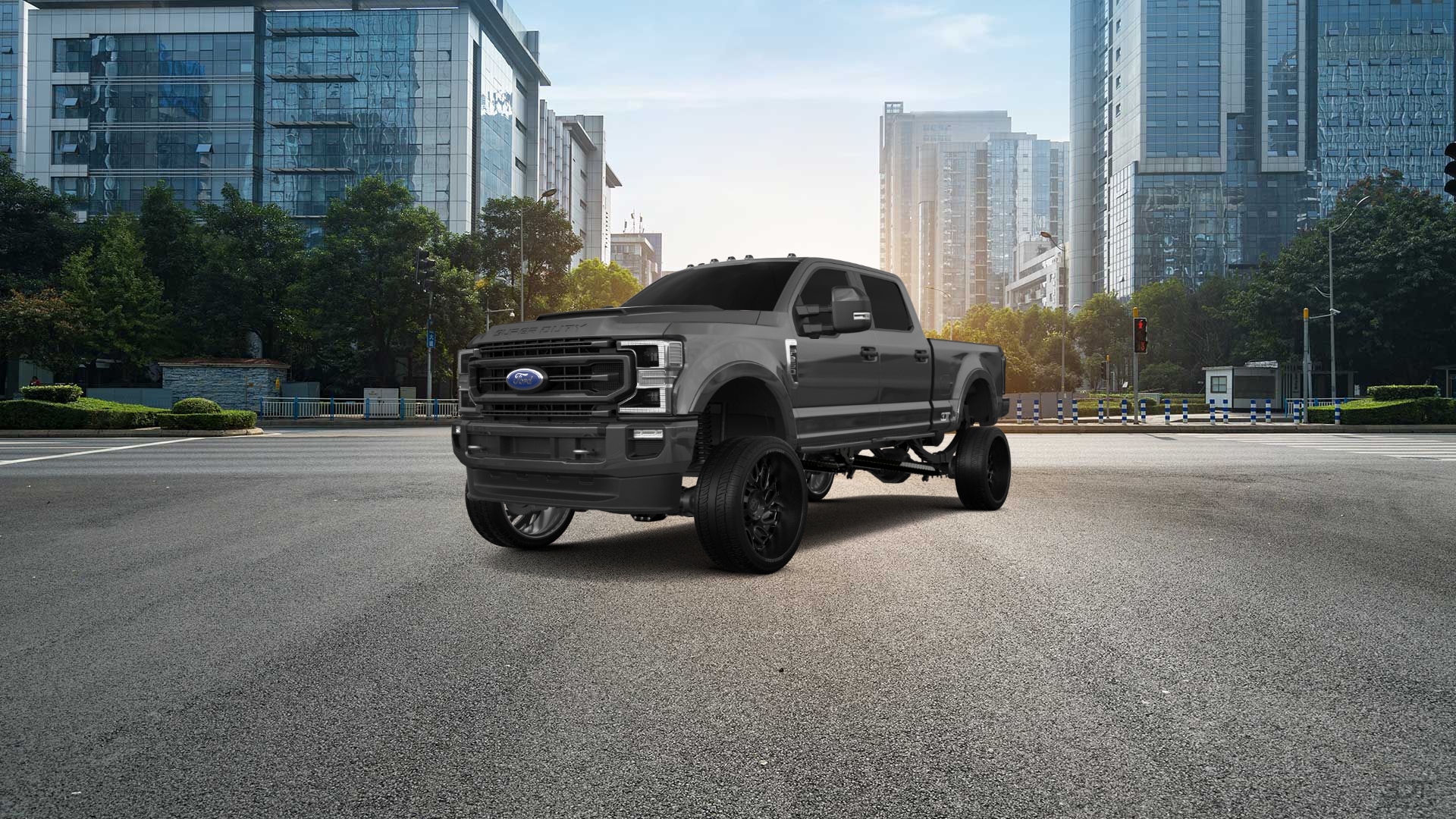 Ford F-250 4 Door pickup truck 2021 tuning