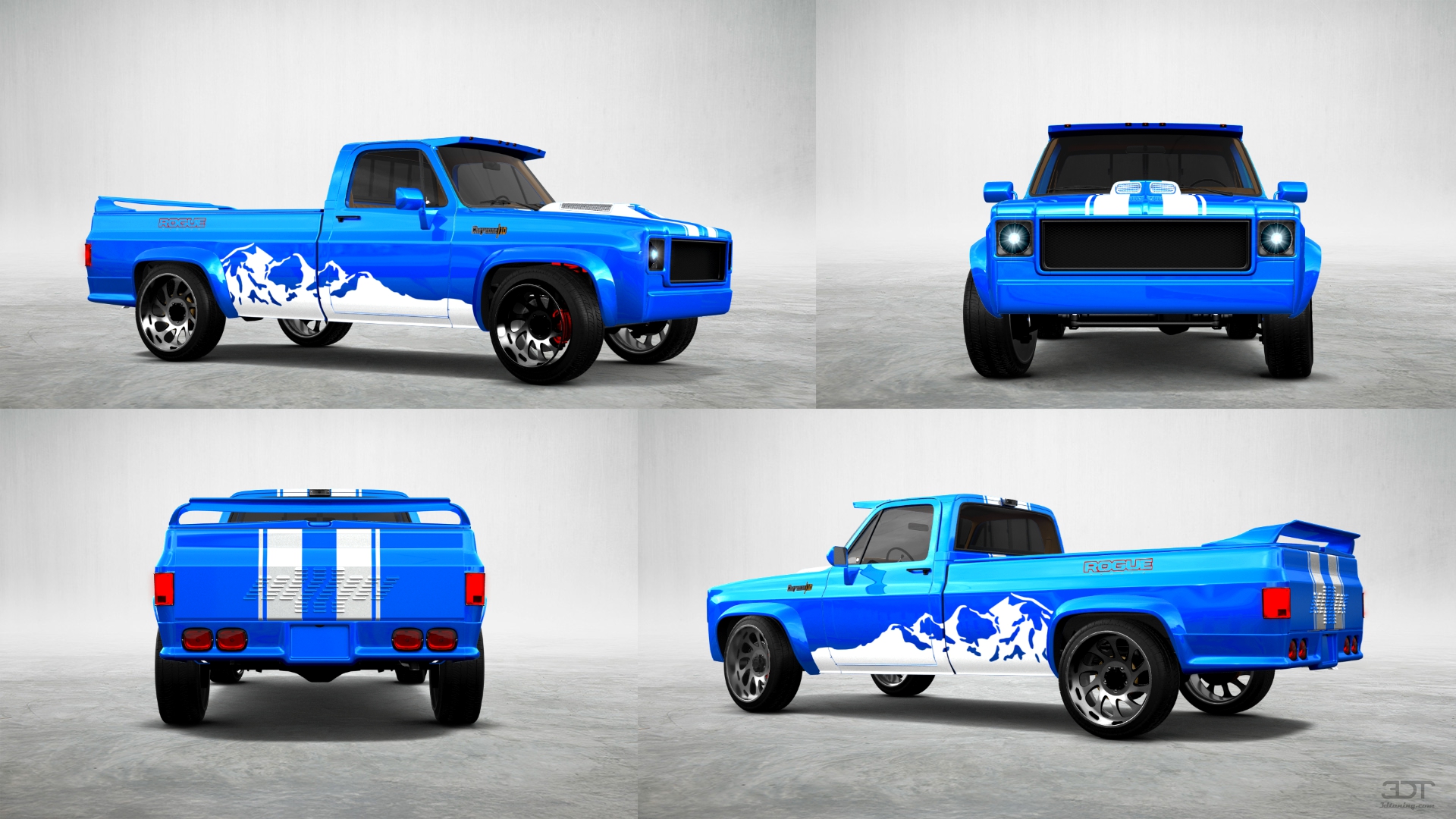 Chevrolet Silverado C-10 2 Door pickup truck 1973 tuning