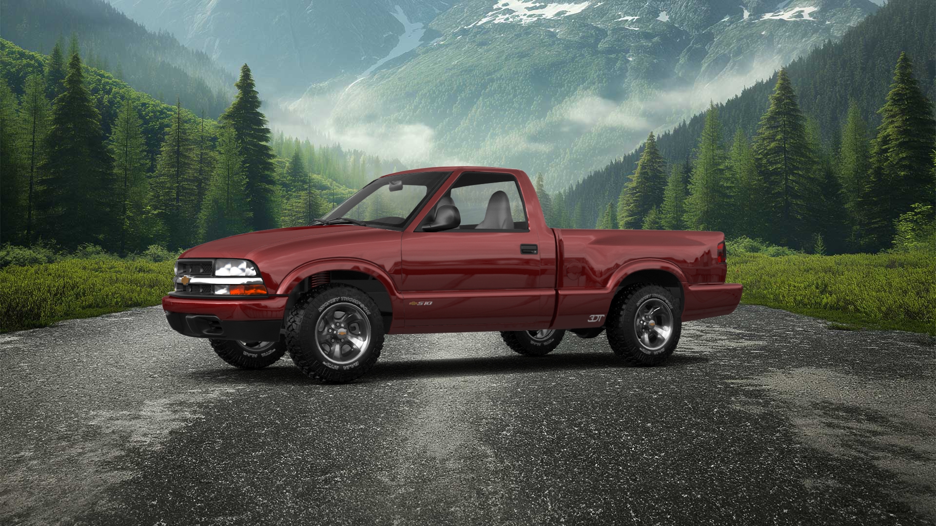 Chevrolet S-10 Stepside 2 Door pickup truck 1999