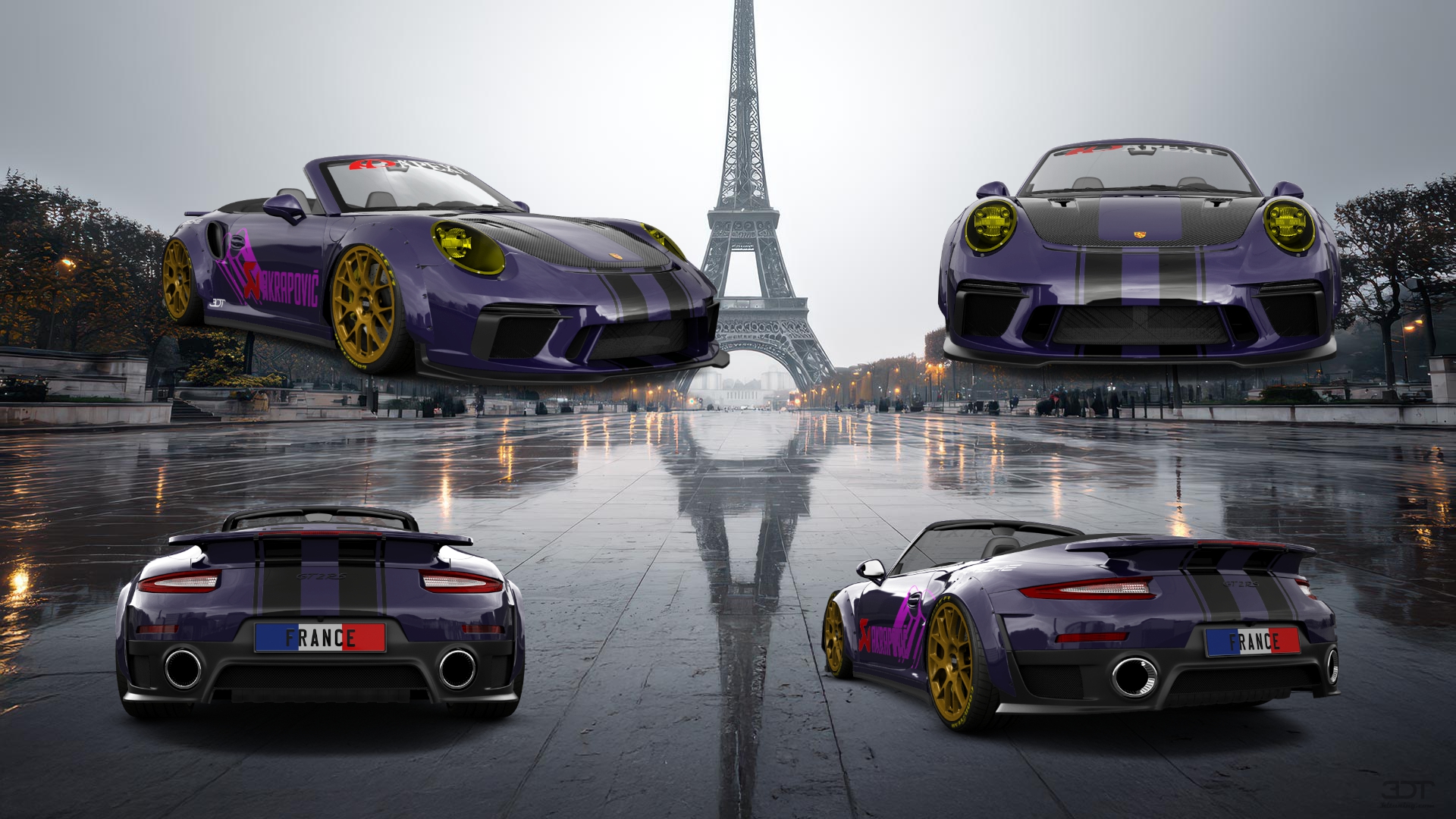 Porsche 911 Turbo S 2 Door Convertible 2014