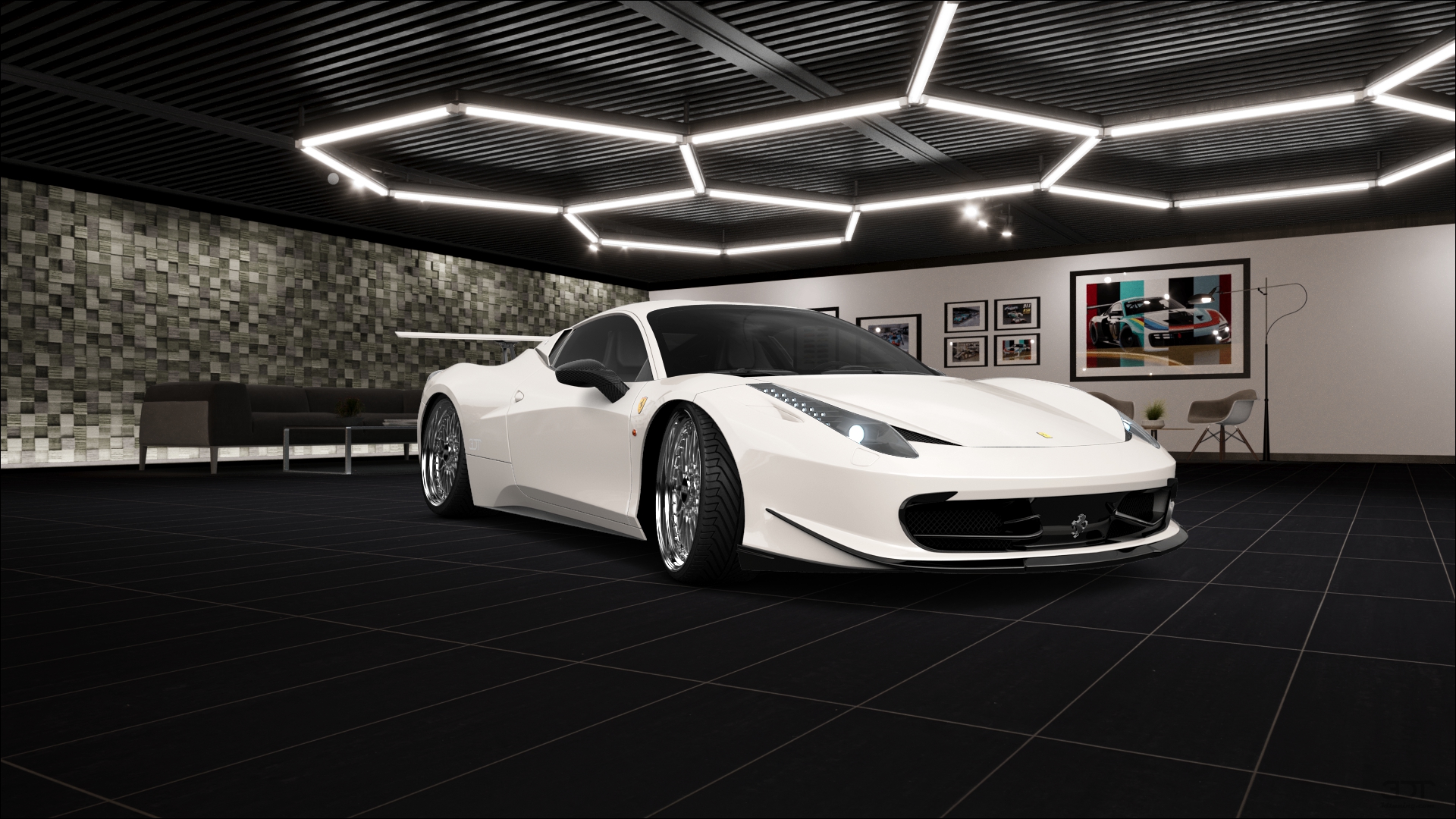 Ferrari 458 Italia challenge 2 door spider 4010