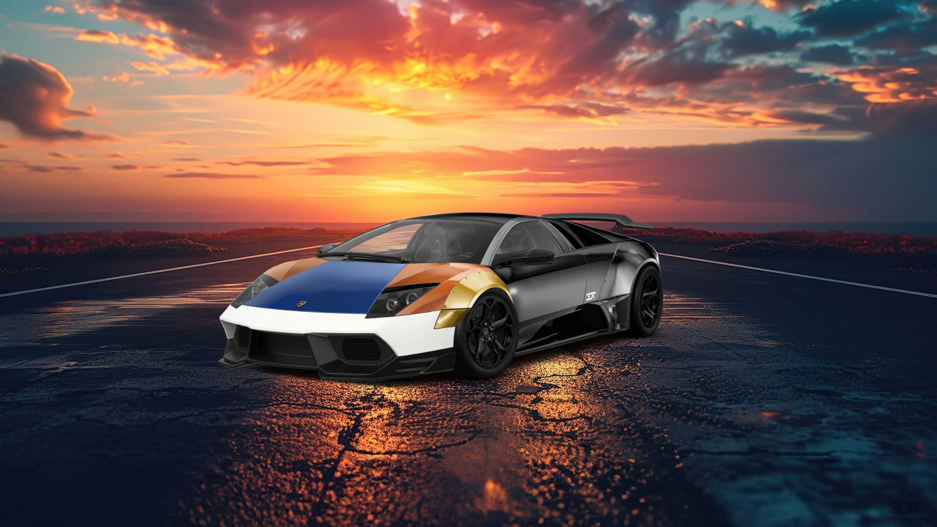 Lamborghini Murcielago 2 Door Coupe 2001 tuning