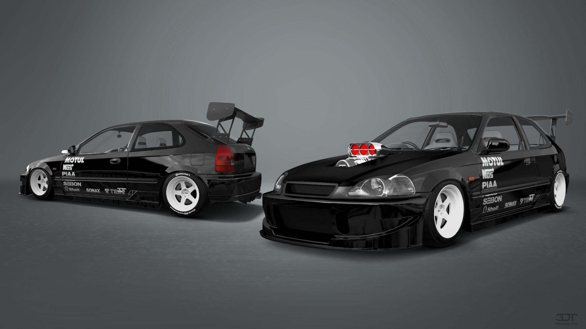 Honda Civic 3 Door Hatchback 1997 tuning