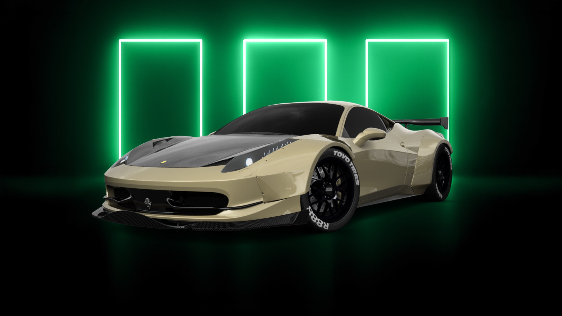 Ferrari 458 Italia 2 door spider 2010 tuning