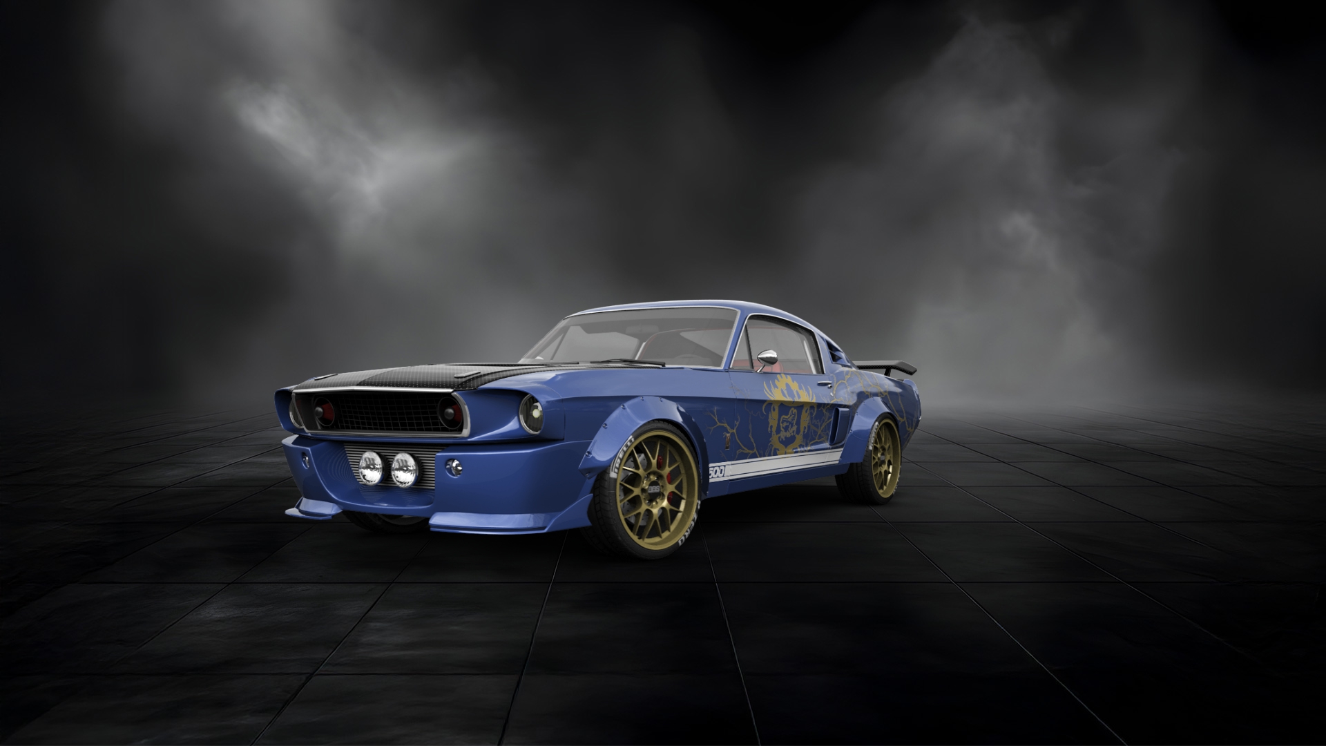 Mustang GT500 2 Door Coupe 1968