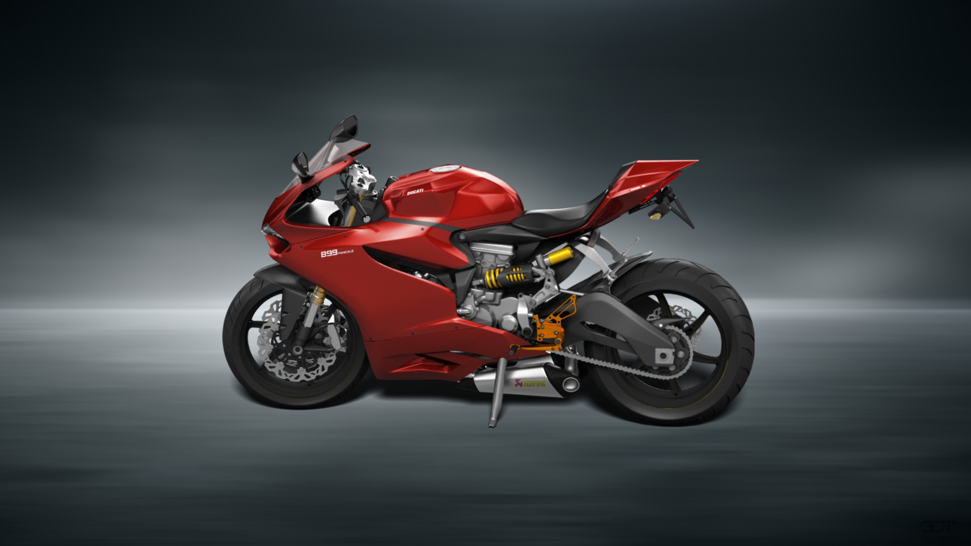Ducati 899 Panigale Sport Bike 2015 tuning