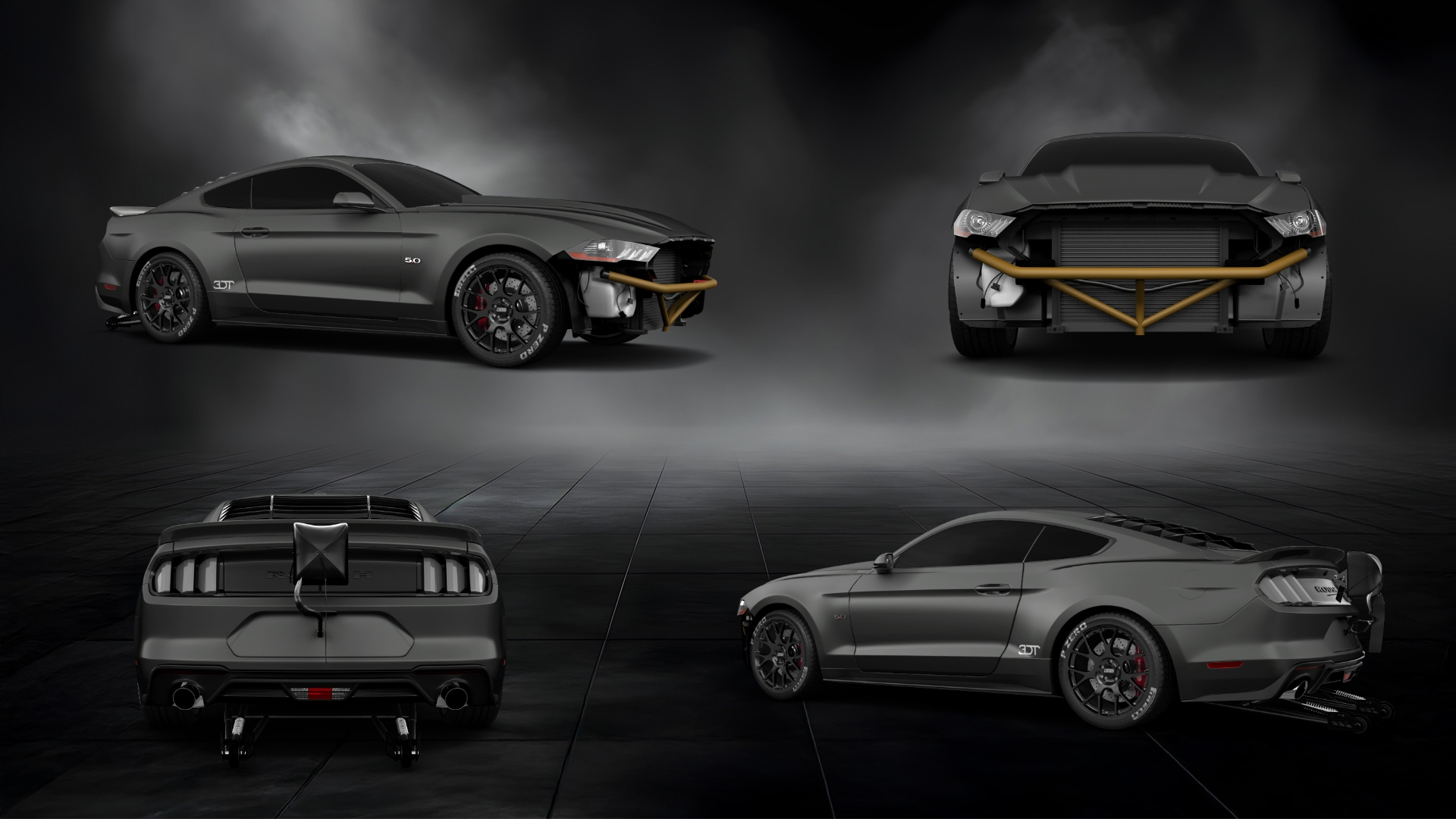 Ford Mustang Ecoboost 2 Door Coupe 2018 Images
