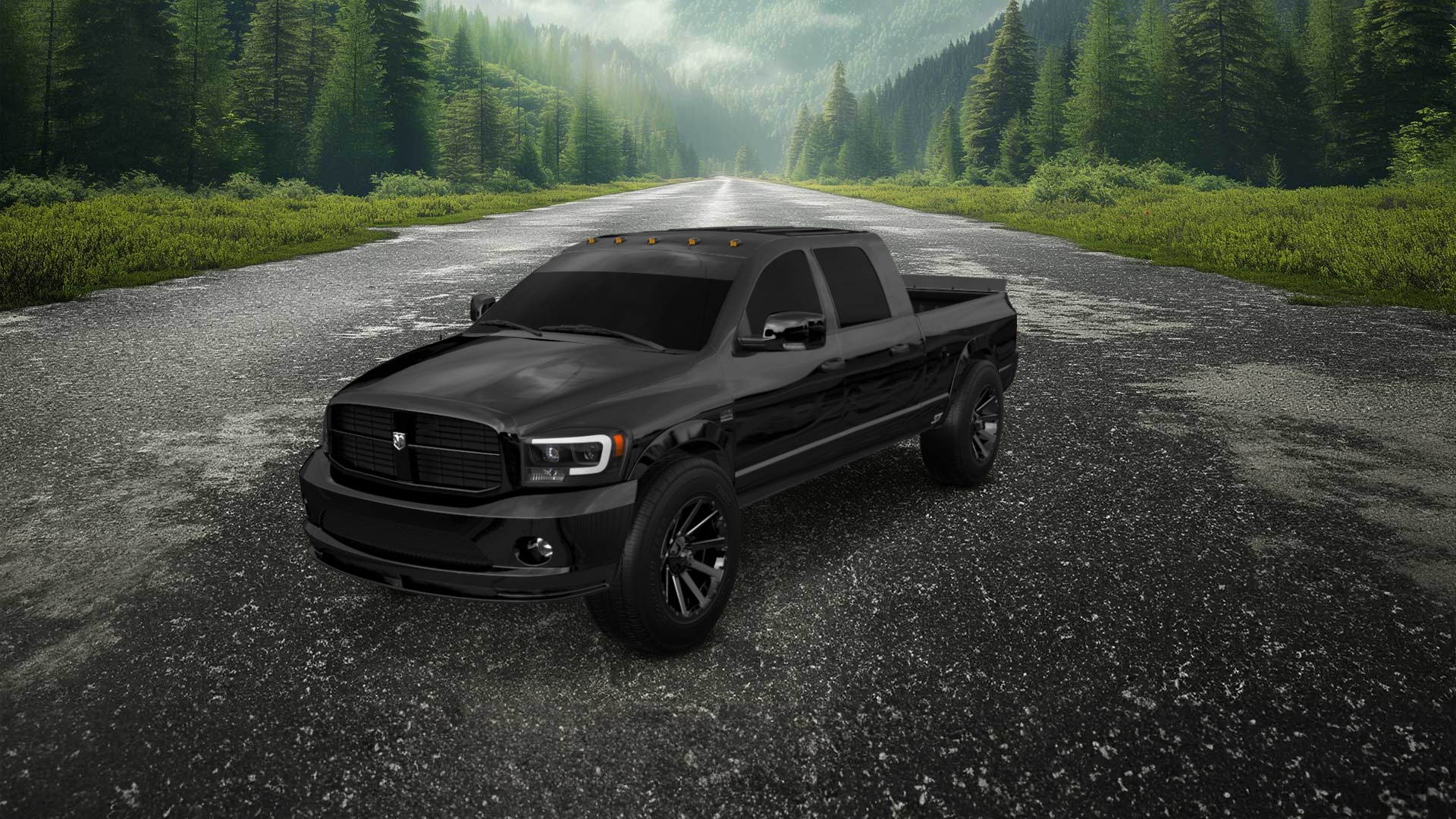 Dodge Ram 2500 4 Door pickup truck 2007