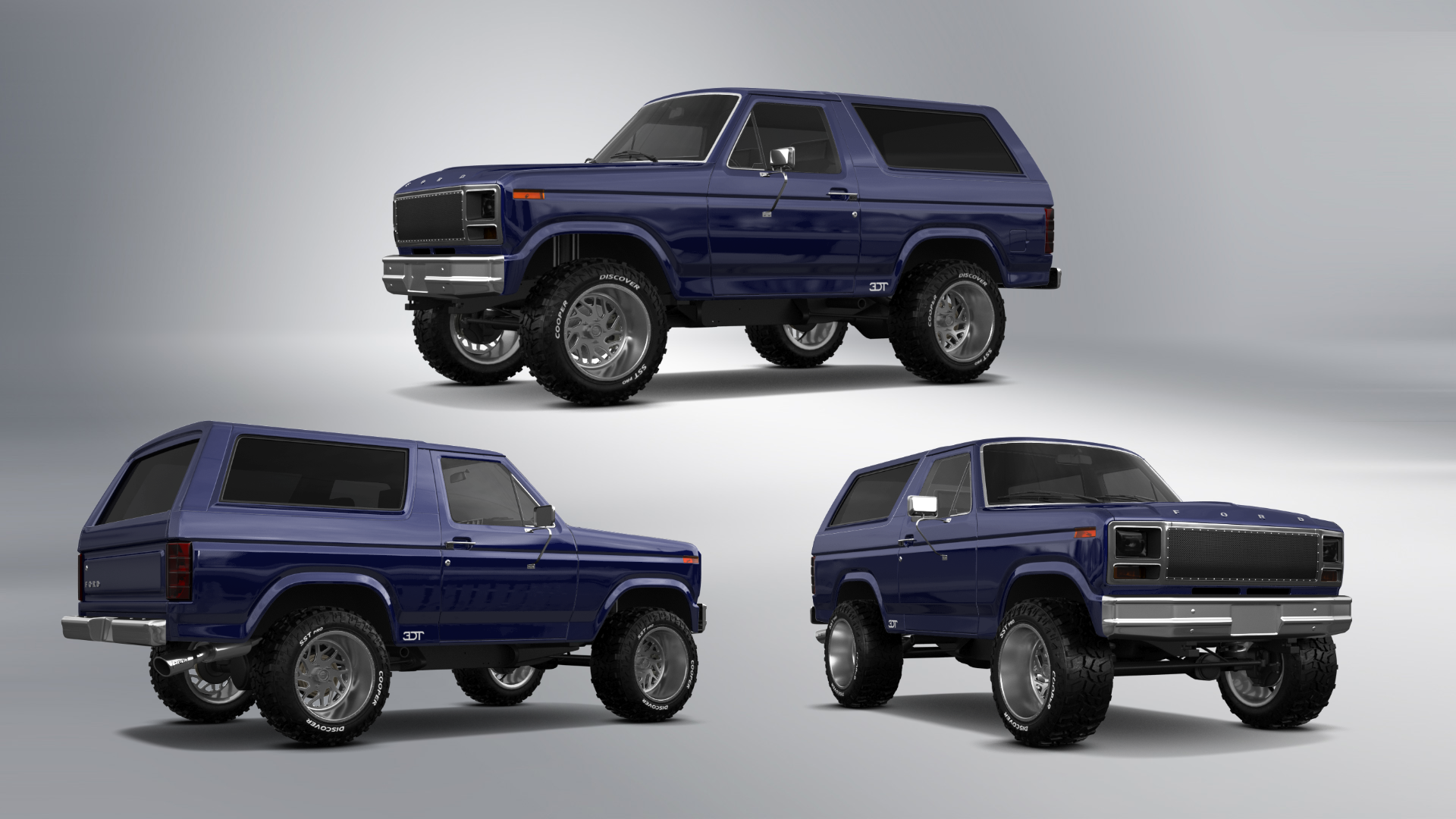 Ford Bronco 3 Door SUV 1980