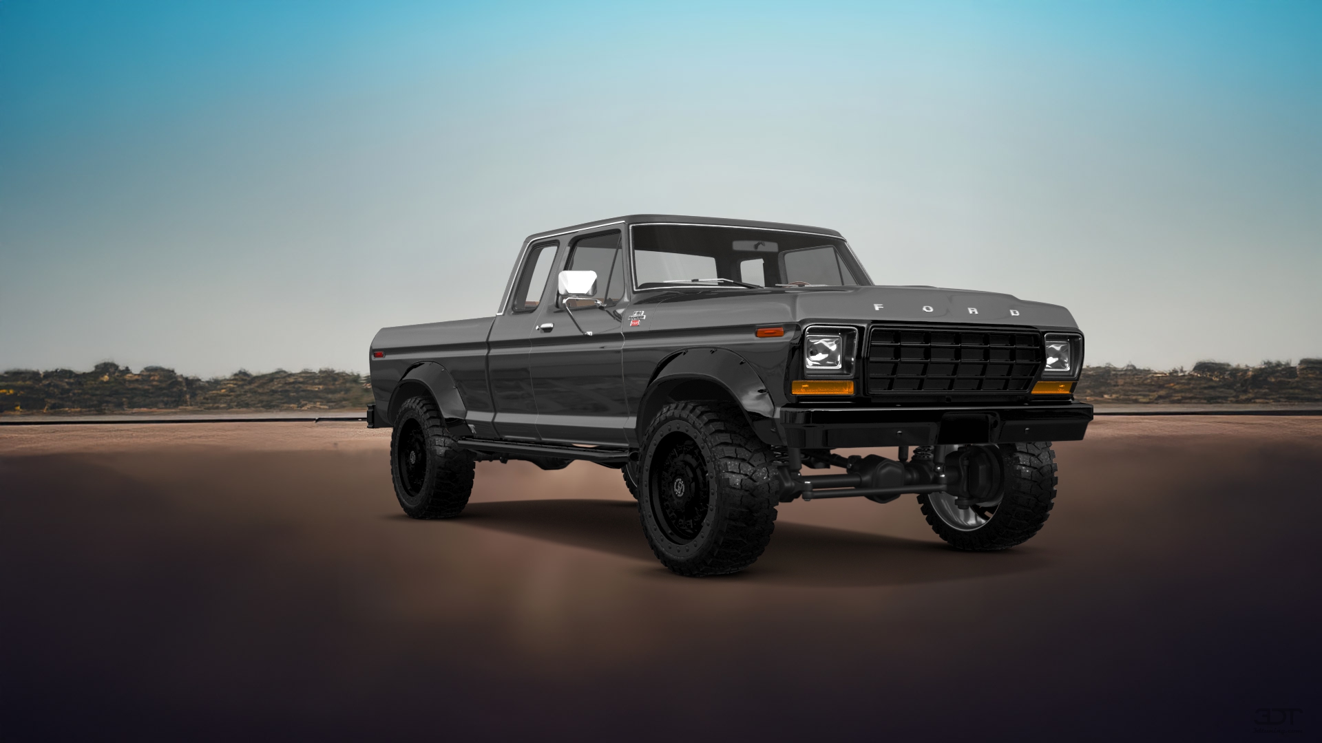 Ford F-150 SuperCab 2 Door pickup truck 1978 tuning