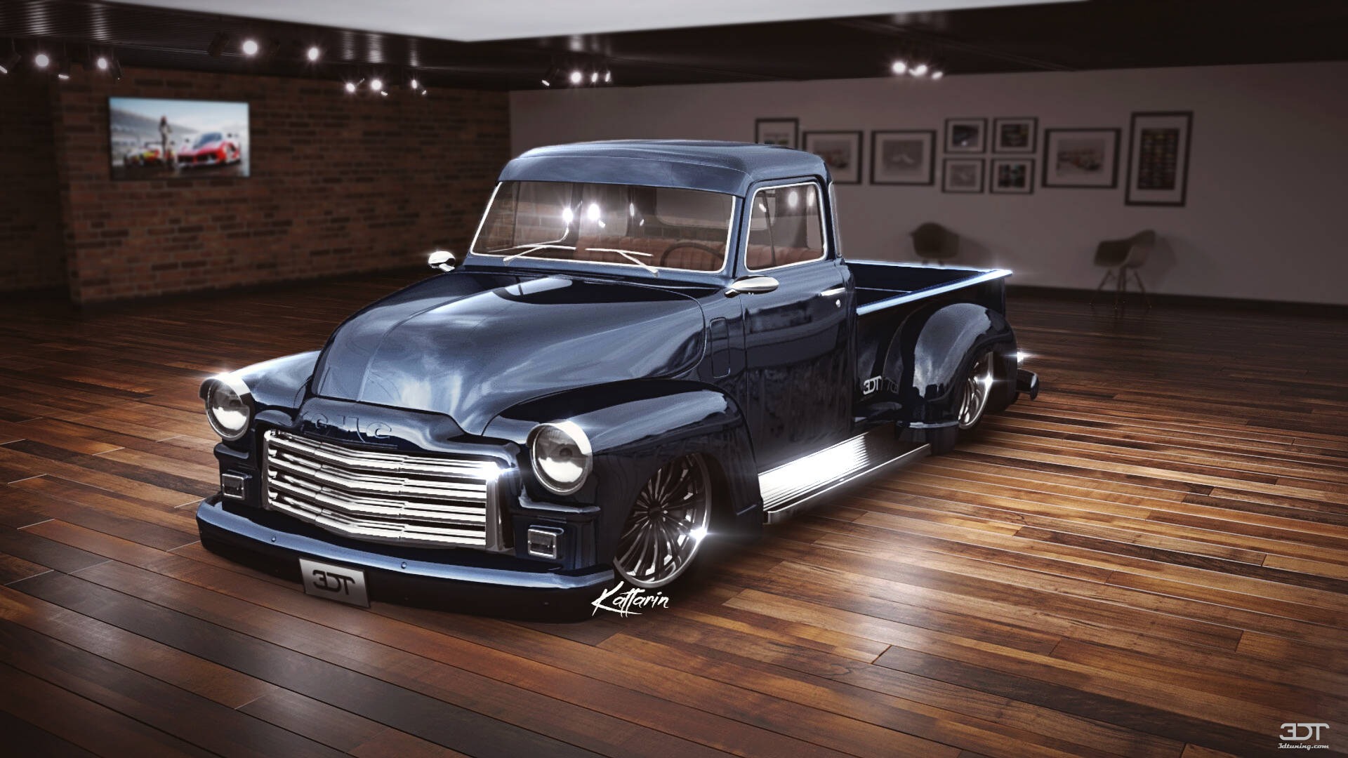 GMC 100 Stepside 2 Door pickup truck 1954