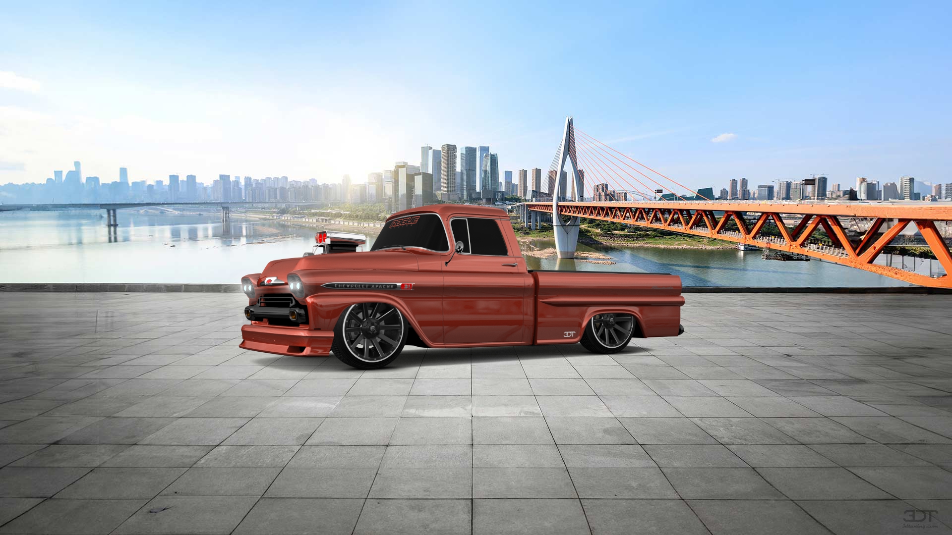 Chevrolet Apache 2 Door pickup truck 1958 tuning