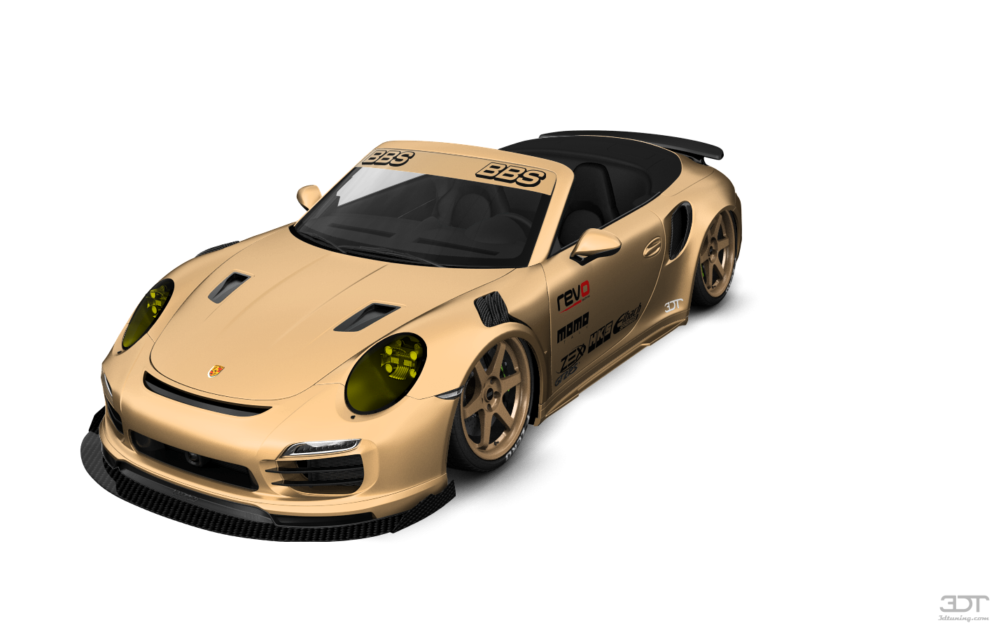 Porsche 911 Turbo S 2 Door Convertible 2014 tuning